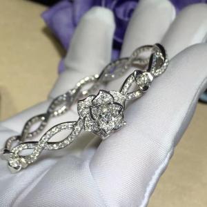 Wholesale PIAGET brand jewelry Piaget Rose bracelet in 18K white gold set with 190 brilliant-cut diamonds (approx. 1.32 ct). from china suppliers