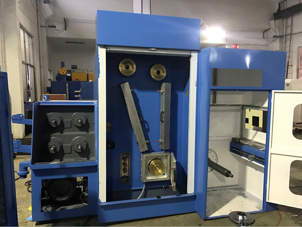 22 DT Fine Copper Wire Drawing Machine With Annealer & Large Spool , Small Wire Drawing Machine