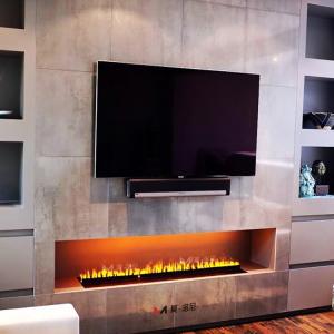 Wholesale 800mm 32'' Indoor Decoration Water Mist Electric Fireplace Magical Flame from china suppliers