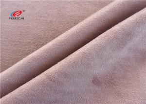 Wholesale Warp Knitted 160gsm Polyester Suede Fabric For Shoes from china suppliers