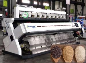 Wholesale 10 Chutes Rice Color Sorter Large Capacity Black White Red Brown Waterfall Structure 2520Kg from china suppliers