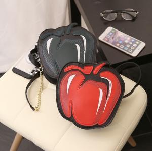 Wholesale New fashion creative personality female cute cartoon fruit shoulder bag diagonal chain bag from china suppliers