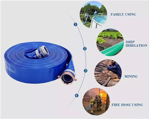 Irrigation Industry 4bar Layflat Hose for Chilean Market