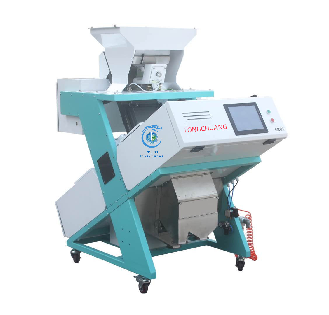 LC-M1H Beans Mini Color Sorter 1 Chute Color Sorting Equipment High Capacity