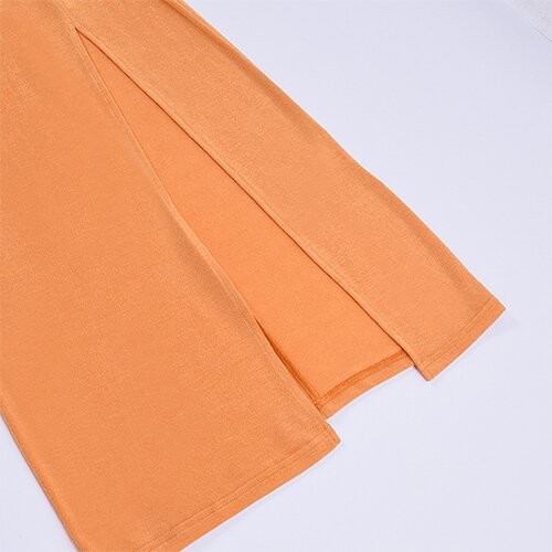 OEM maufactory Holiday style shoulder hollow polyester sleeveless women's sexy skirt fashion hot girl slim skirt
