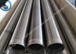 Stainless Steel Johnson Water Well Screen Tube / Johnson V Wire Screen