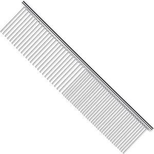Wholesale Stainless Steel Pet Grooming Tool Poodle Finishing Butter Comb For Cat Dog Pet from china suppliers