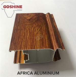 Wholesale Industrial Wood Finish Aluminium Profiles For Polycarbonate Sheet OEM / ODM from china suppliers