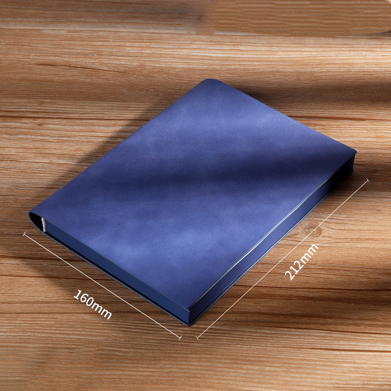 Business Gift Box A5 Thickened Soft Leather Notebook with Customized Logo Notepad