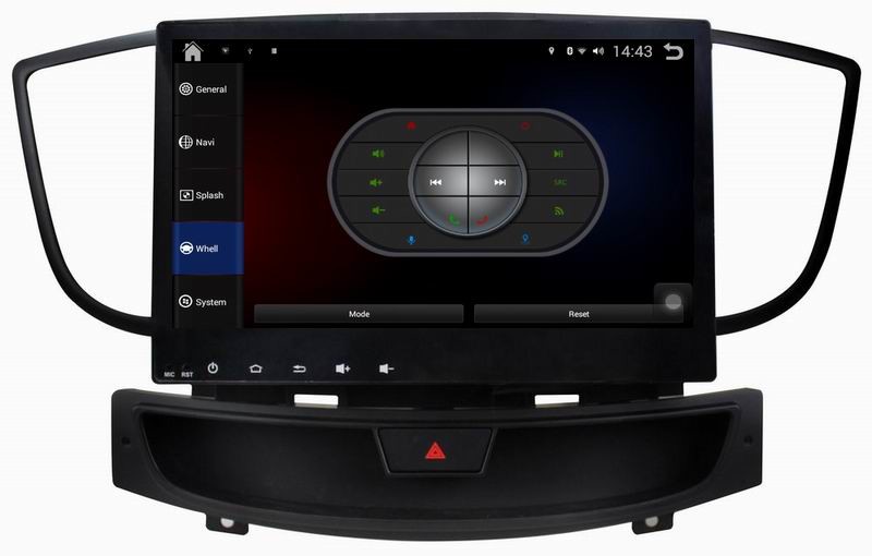 Ouchuangbo car navigation dvd android 4.4 for SGMW Baojun 730 2016 with resolution 1024*600 3g wifi AUX
