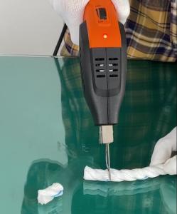 Wholesale Hand Held Air Cooling Hot Rope Cloth Fabric Cutter Electric from china suppliers