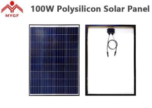 Wholesale Long Life 100W Polycrystalline Solar Panel EVA High Flame Resistant TPT from china suppliers