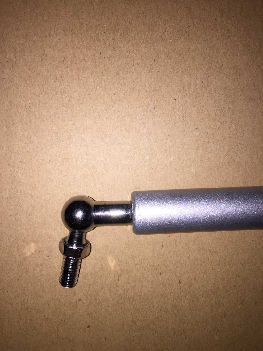 Silver Compression Gas Springs Heavy Duty Gas Strut Engineering Gas Lift
