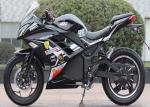 2000W Lithium Electric Sport Motorcycle , Electric Rechargeable Motorcycle