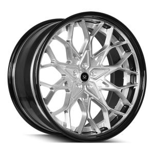 Wholesale Custom 3Piece Forged Aluminum Alloy Wheels #Alfa Romeo Giulia 952 19 Inch Gloss Lip Brushed Disc from china suppliers