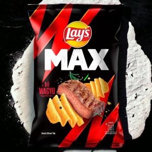 Wholesale Wholesale Offer: Lay's 75g Max Wagyu Beef Steak Flavor Chips - 40 Count Case - Asian Snack Wholesale from china suppliers