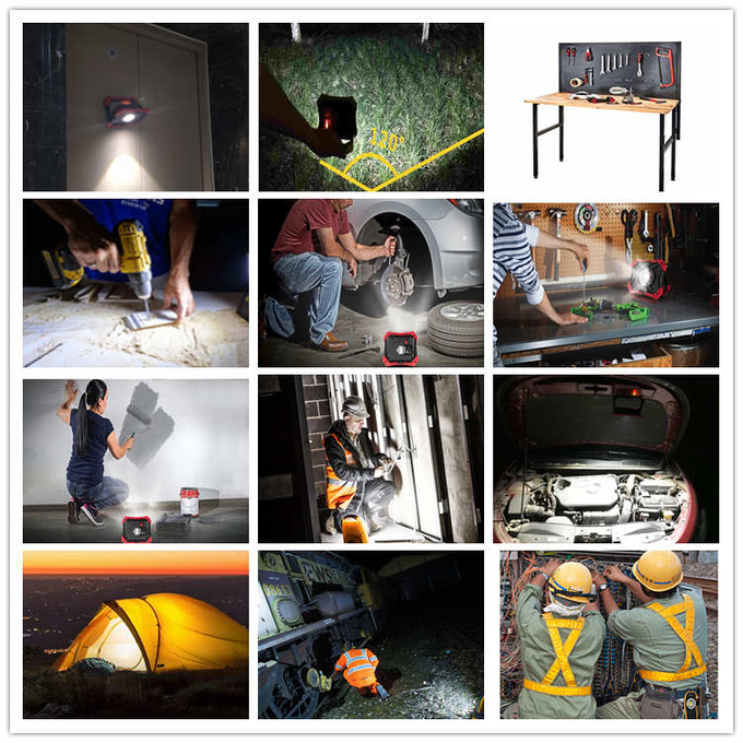 IK10 Magnetic 5W COB Portable Led Flood Lights With SOS 8