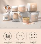 120ml Frosted Glass Cosmetic Bottle Manufacturers For Skin Care Packing