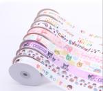 Polyester 2.5cm Cute Cake Ribbon for Kindergarten Children DIY Gift Customized
