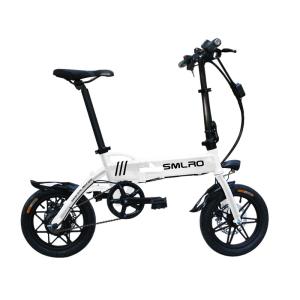 Wholesale White Cool 14 Inch Electric Bike , Brushless Electric Bike Removable Batteries from china suppliers