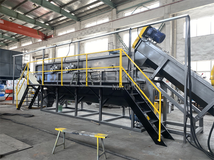 500kg/h Hard Plastic PP Daily Chemical Bottle Recycling Washing Production plant