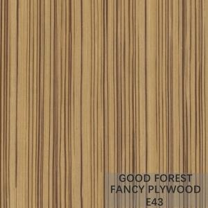 Wholesale Melamine Fancy Plywood Board OEM Zebra Wood Plywood Customized from china suppliers