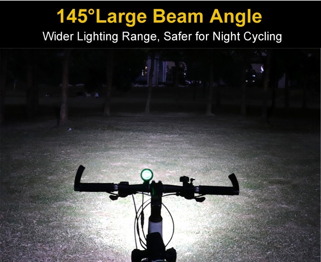 Super Bright 2000 Lumens Bike LED Flashlight With Go Pro Bracket Water Resistant