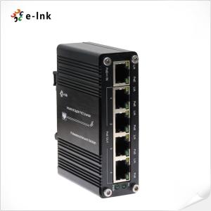 Wholesale Industrial 1-Port 802.3at PoE+ to 4-Port 802.3af /at Gigabit PoE Extender from china suppliers