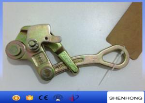 Wholesale 1 - 3Ton Come Along Clamp Wire Rope Grip , Universal Gripper For 2.5 - 32mm from china suppliers