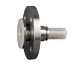 2 Inch SS304 EN PN16 Flange PFA Lined Pipe customized available