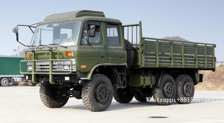 6x6 Dongfeng Off Road Diesel Truck With Tent EQ2102N 6 Wheel Automatic AWD Cargo Van