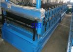 Color Steel Galvanized Roof Sheet Roll Forming Machine 14 Forming Stations