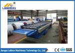 Blue Color Corrugated Sheet Roll Forming Machine / Corrugated Roof Roll Forming