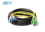 6core SM E2000-LC Pre Terminated Fiber Optic Cable