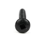 Black Ruspert Coating Stainless Steel Square Pan Head Wood Timber Screws