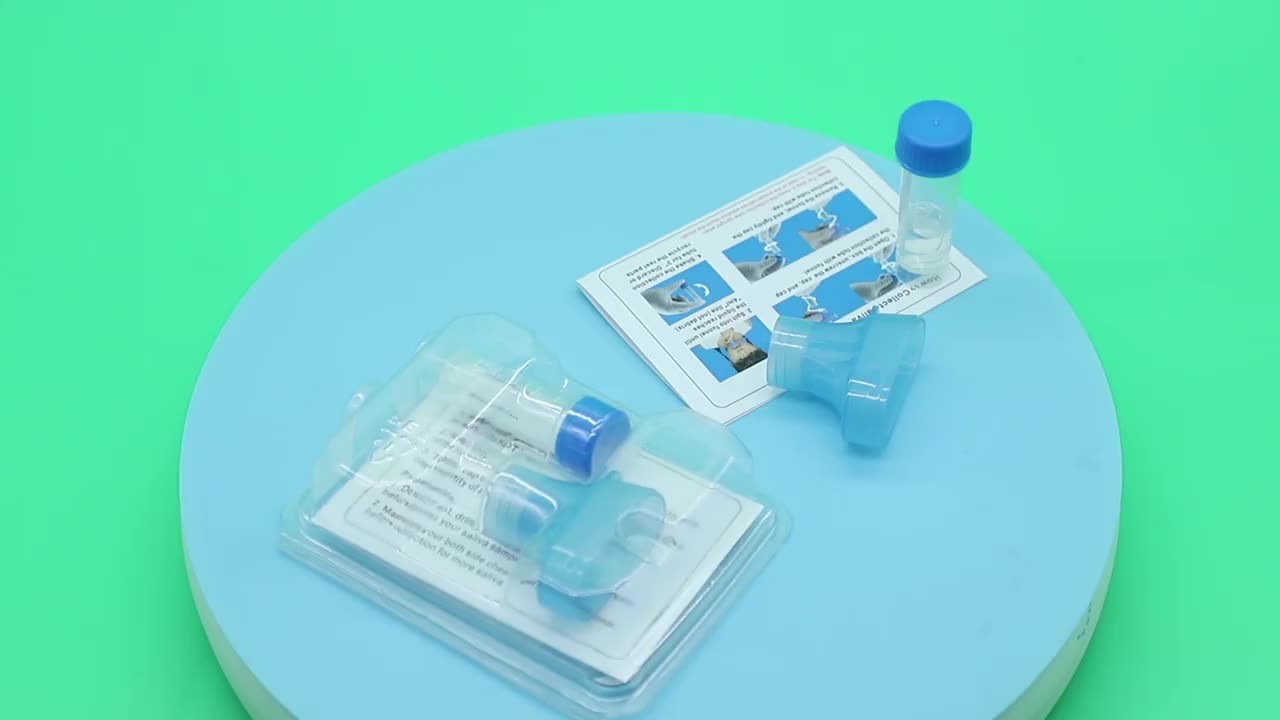 5mL Saliva Collection Kits Specimen Collection Tool Rapid Test Kit