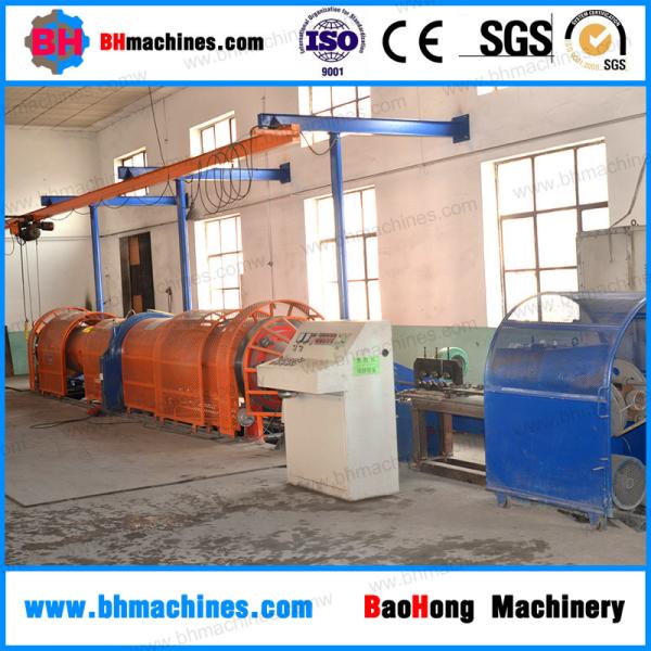 GJ-630 series low carbon wire tubular strander Aluminum Wire Stranding Tube