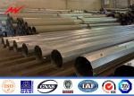 60ft Galvanized Steel Tubular Utility Power Pole Power Metal Telescopic