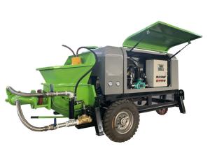 Wholesale Green Gunite Spray Machine 22kw Gunite Equipment Diesel Driven from china suppliers