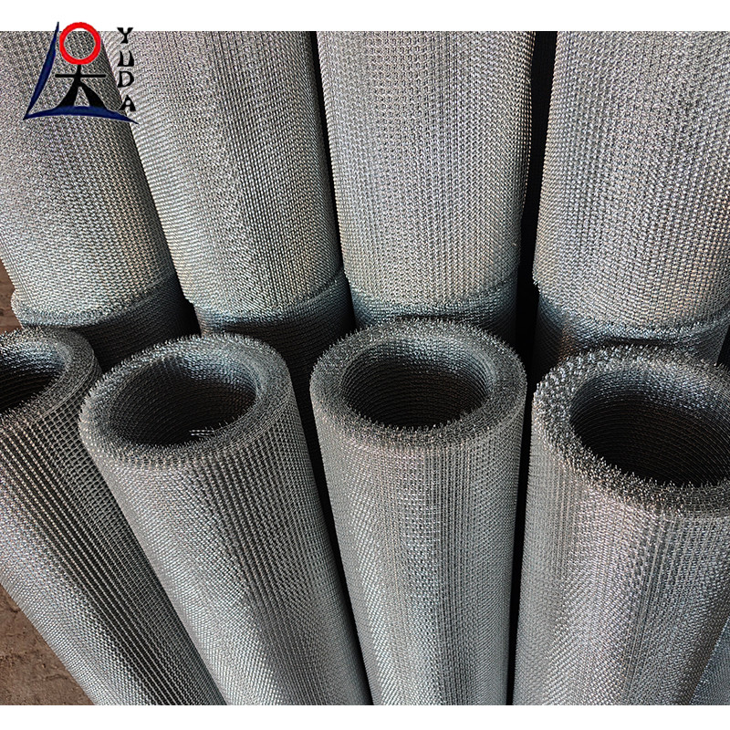 Sandstone Mine Screen Woven Crimped Wire Mesh Vibrating Galvanized