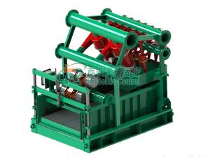 Wholesale 15 - 44um Separation Point Oilfield Mud Cleaning Equipment , Compact Structure Mud Cleaner from china suppliers