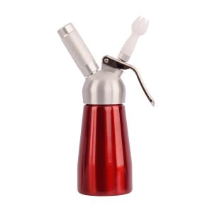 Wholesale Metal Aluminium Red 250ml Whipped Cream Dispenser 12pcs/ Carton from china suppliers