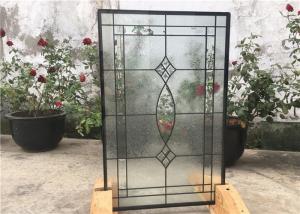 China Contemporary Collection Solid Flat  Decorative Tempered Glass Windows on sale