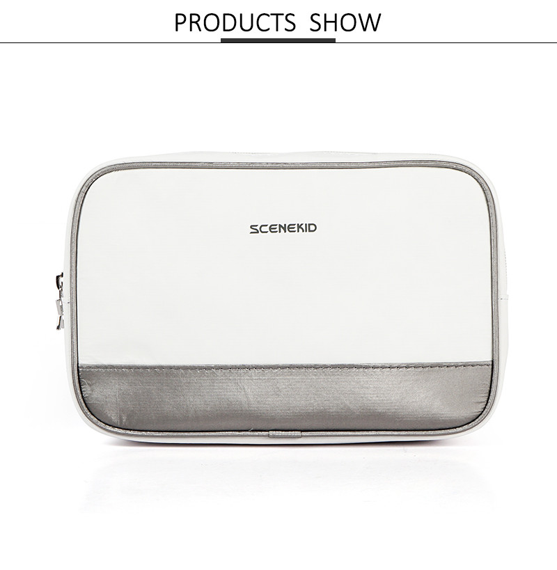 Travel Cosmetic Bag Spill-resistant Dupont Tyvek Surface Makeup Bag