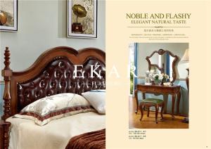 Wholesale Makeup Wooden Bedroom Dresser With Mirror from china suppliers