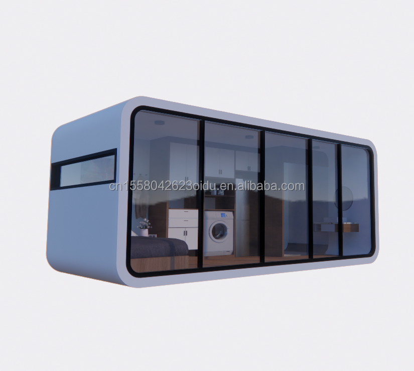 Waterproof 20ft Container Houses for Luxury Mobile Home RV Garden Hotel Directly from Chinese Country