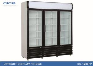 Wholesale Large Upright Display Refrigerator , Upright Glass Door Display Freezer from china suppliers