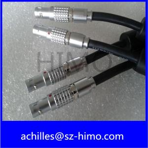 Wholesale 1B 3 pin straight plug lemo cable assembly from china suppliers