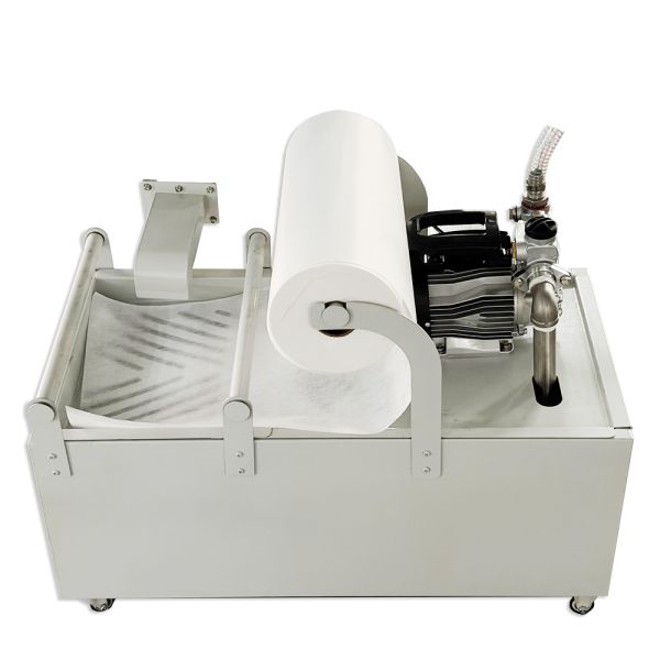 Sandblasting of Alloy Wheel Surfaces Closed Loop Wet Sandblasting Cabinet Dust-free Water Sand Blasting Machine