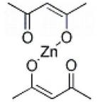 Zinc(II) acetylacetonate,Bis(pentanedionato)zinc; CCRIS 3470; C10H14O4Zn; Zinc 2